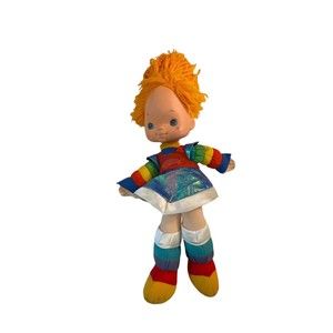 Vintage 1983 Hallmark 18" Rainbow Brite Doll Soft with Plastic Face